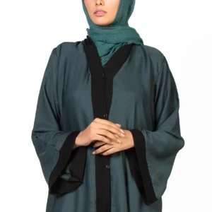 Pristine Green Abaya