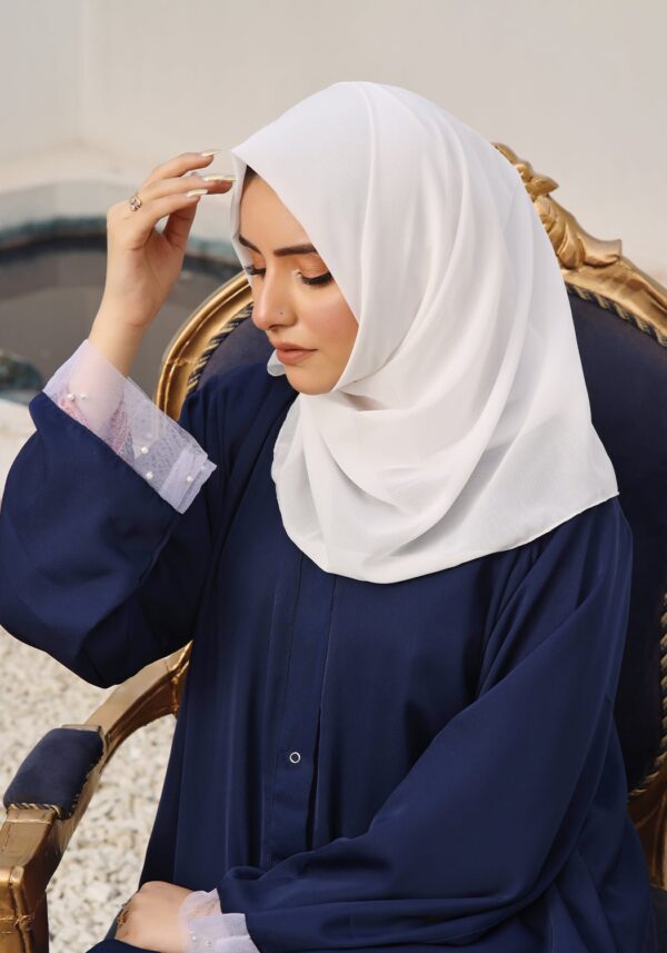 Majestic Azure Abaya - Image 2