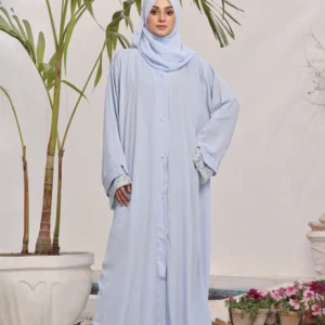 Light Blue Abaya