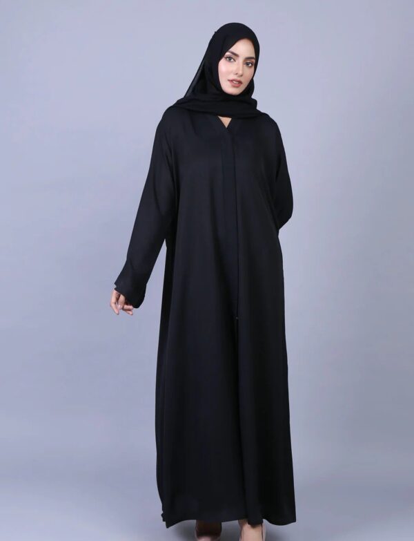 Pristine Black Abaya - Image 3