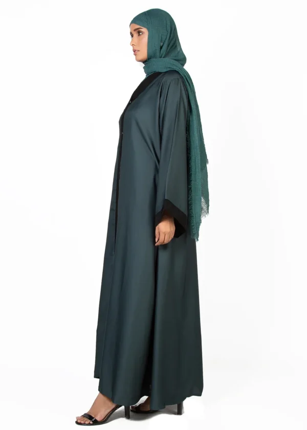 Pristine Green Abaya - Image 3