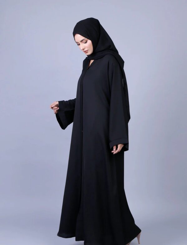 Pristine Black Abaya - Image 4