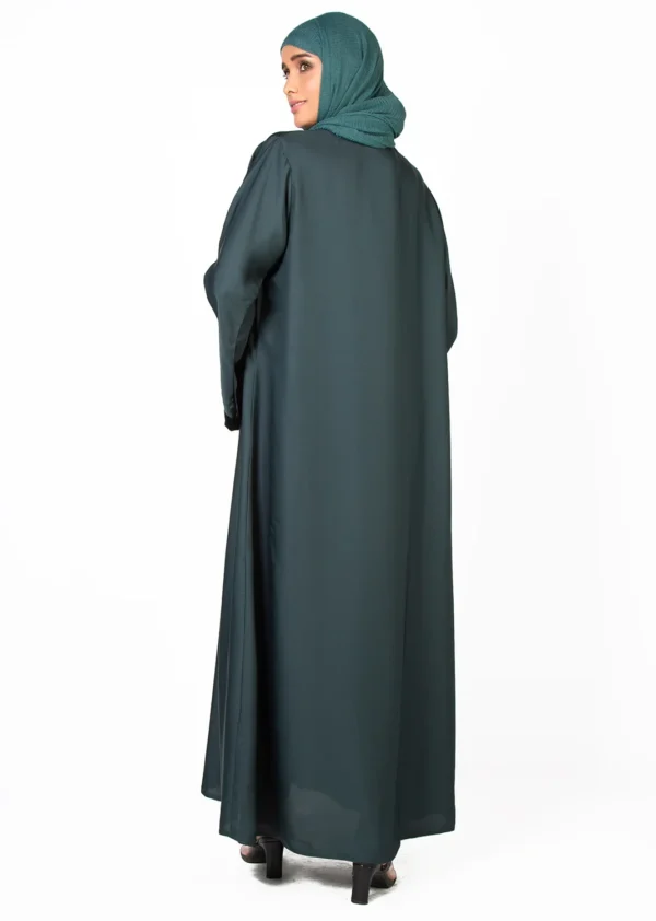 Pristine Green Abaya - Image 4