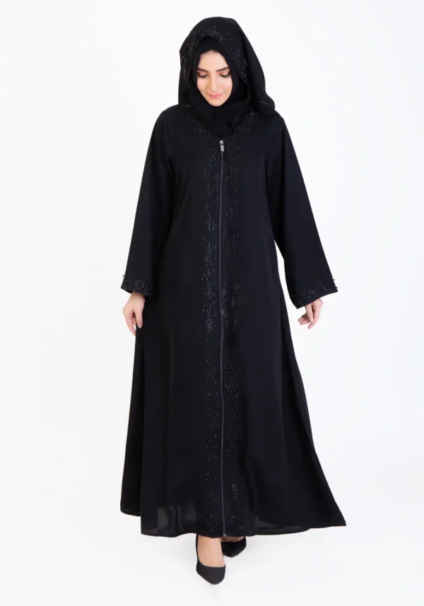 Black Pearl Fantasy Abaya - Image 4