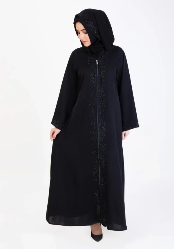 Black Pearl Fantasy Abaya - Image 5