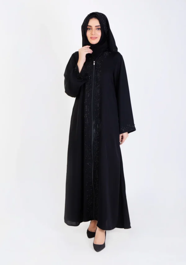 Black Pearl Fantasy Abaya - Image 3