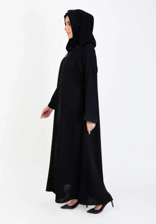 Black Pearl Fantasy Abaya - Image 2